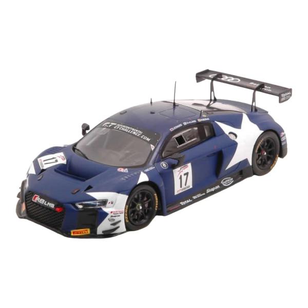Audi R8 LMS 2018 #17 8時間カリフォルニア V.d.Linde Riberas ...