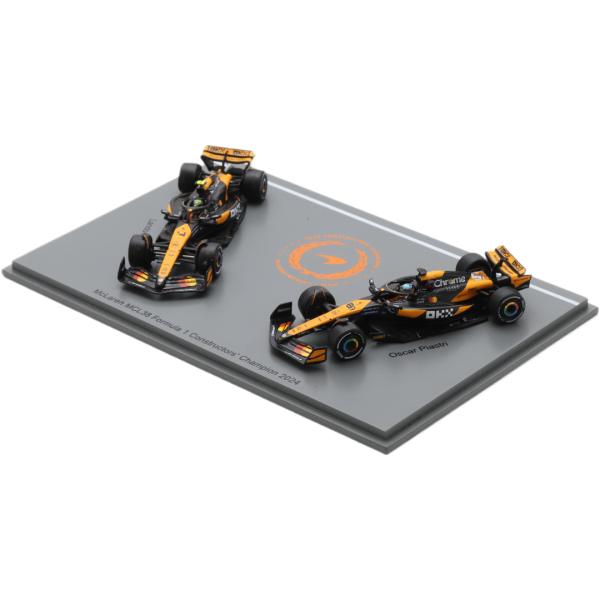 McLaren F1 Champ Board 2024 2x MCL38 #4 L.Norris #...