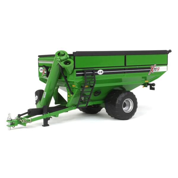 J&amp;M X1112 グレインカート シングルホイール グリーン 農業機械 / SPECCAST 1/...