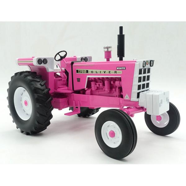 Oliver 1755 ワイドフロント トラクター ピンク 農業機械 / SPECCAST 1/16...