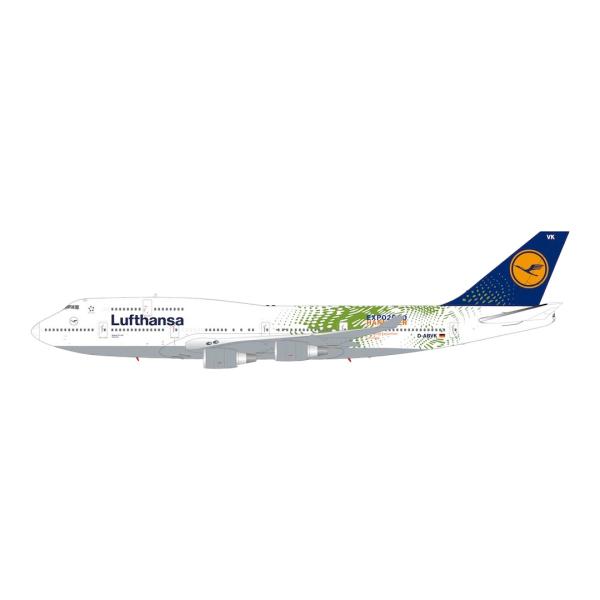Lufthansa 747-400 "Hannover EXPO 2000" D-ABVK Flap...