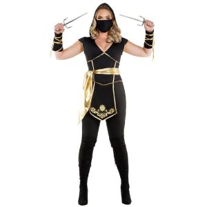 忍者アサシンのコスチューム２点セット 大きいサイズ 　コスプレ衣装　(二次会、結婚式、仮装、パーティ...