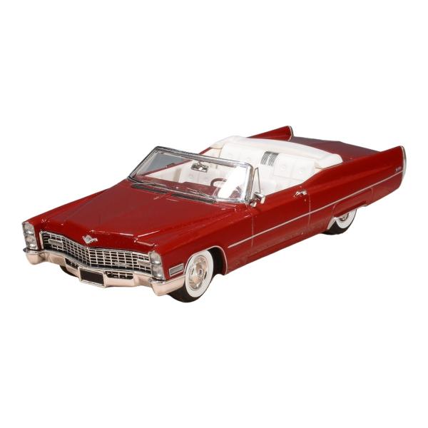 【予約】Cadillac De Ville カブリオレ オープン 1967 フラメンコレッド STA...