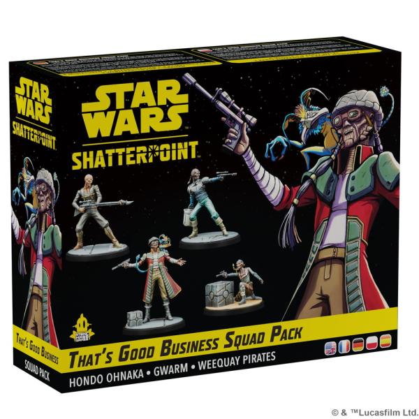 Star Wars Shatterpoint Good Business SQUAD PACK ミニ...