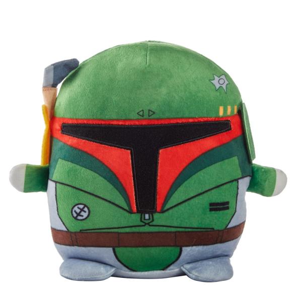 STAR WARS Cuutopia 10インチ Boba Fett ぬいぐるみ ソフトラウンドピロ...