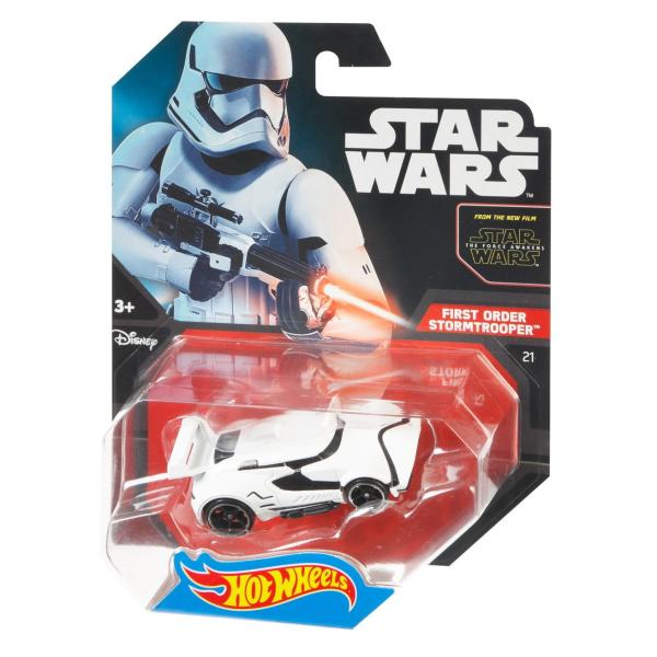 Hot Wheels STAR WARS キャラクターカー First Order Stormtro...