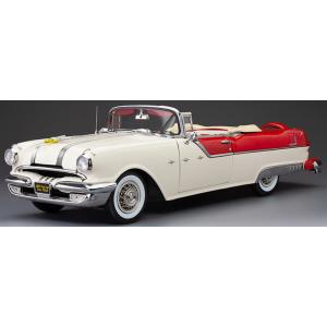 1955 Pontiac Star Chief オープン コンバーチブル ボレロレッド キャッスルグ...