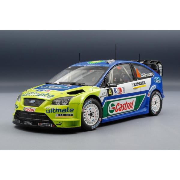 Ford Focus RS WRC 4号車 ラリーノルウェー 2007 優勝 M.Hirvonen ...