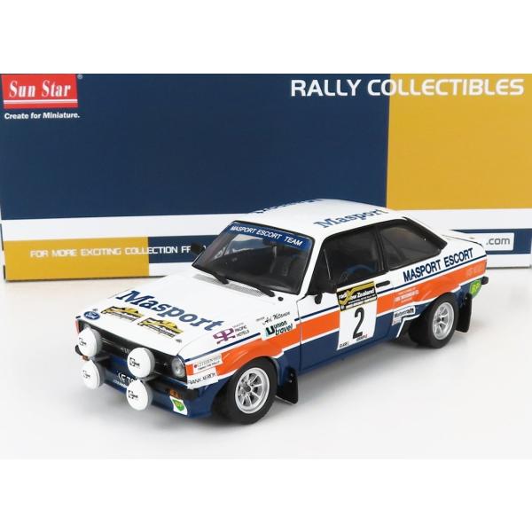1977 Ford Escort RS1800 Night #2 Rally 2nd SUN-STA...