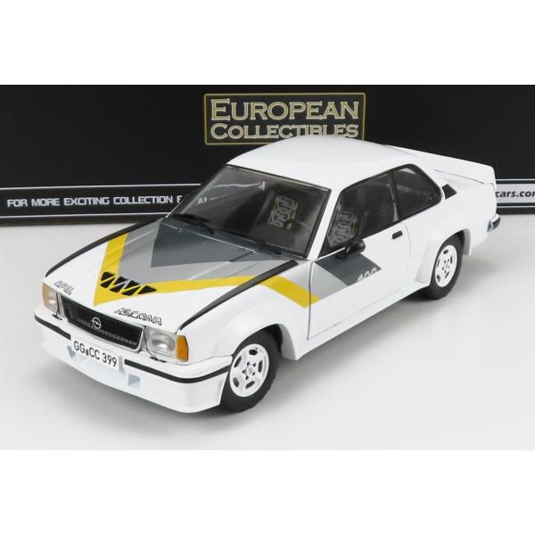 OPELオペル ASCONA 400 1980 WHITE / SUN-STAR 1/18 ミニカー
