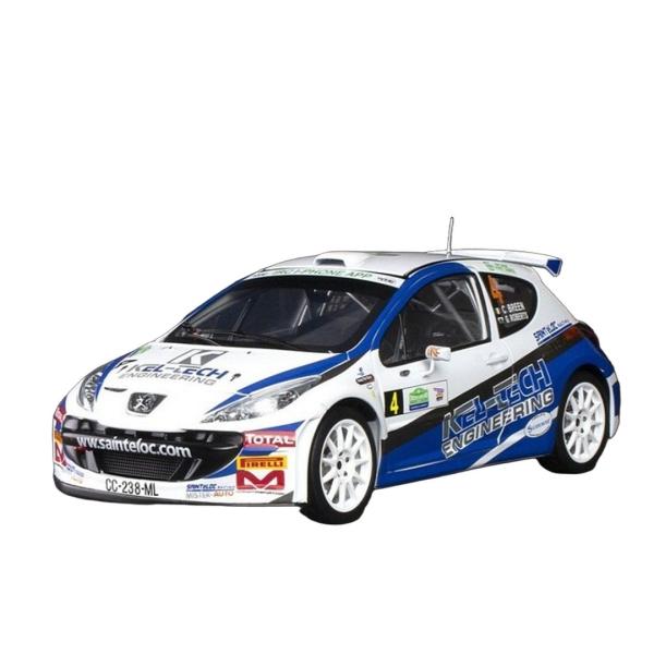 Peugeotプジョー 207 S2000 #4 サーキット・オブ・アイルランド 2012 ホワイト...