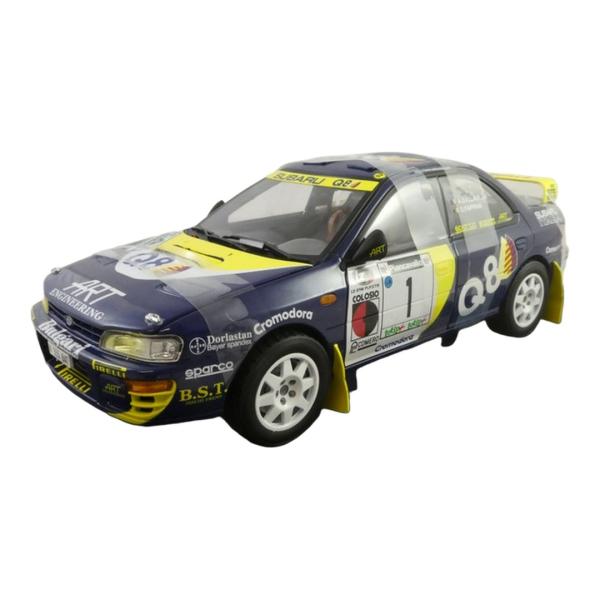 Subaruスバル Imprezaインプレッサ 1998 ブルー #1 1998年ラリーピアンカヴァ...