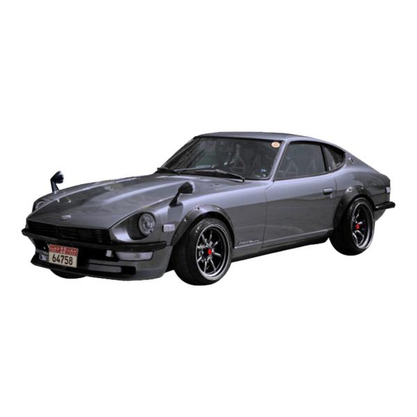 Datsunダットサン 240Z 1971 Dark Gray / Sun Star 1/18 模型