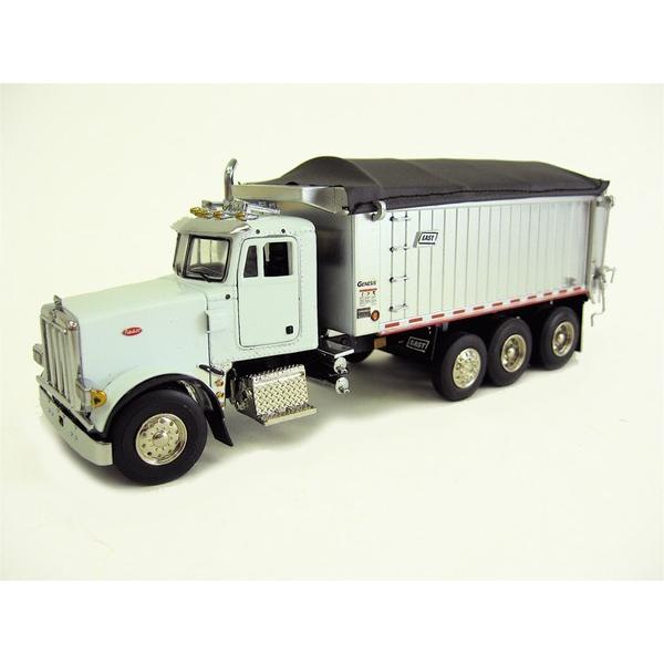 ピータービルト357 Rigid  East Genesis ダンプ White 2042-W /S...