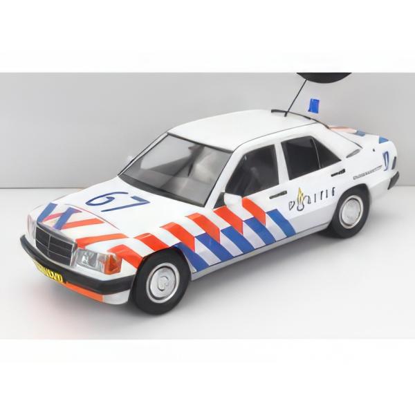 MERCEDES BENZ 190E W201 POLICE DUTCH 1993 WHITE BL...