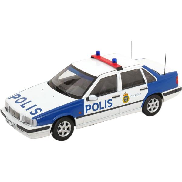 Volvoボルボ 850 1993 Polis Swedenスウェーデン警察 ホワイトブルー / T...