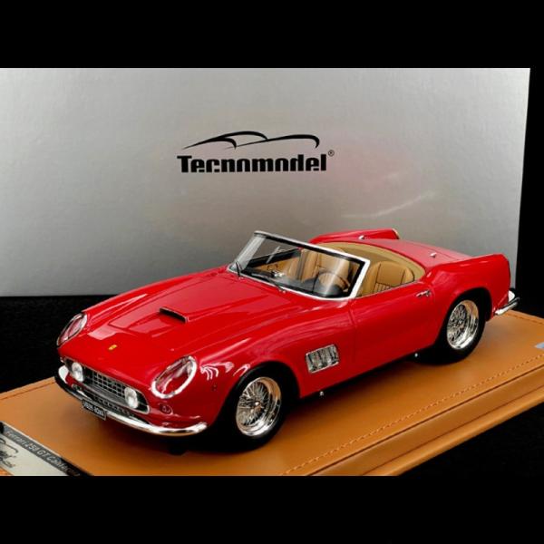 Ferrari 250 GT SWB カリフォルニアスパイダー 1960 レッド/ Tecno 1/...