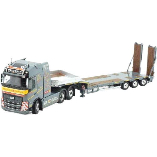Friderici Volvo FH05 Globetrotter ローローダー / Tekno 1...