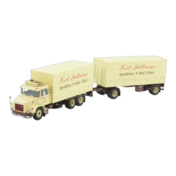 Grillmayer Scania 140 Torpedo curtainside combi 86...