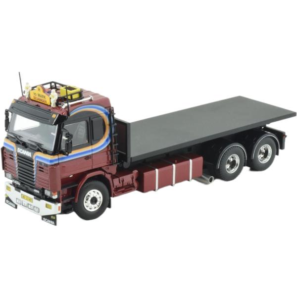 Patrick van der Mark Scania 143 Topline ロールオフトレーラー...