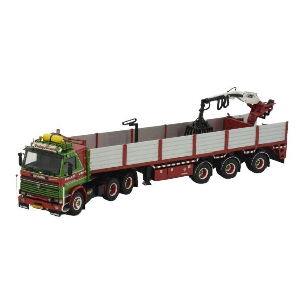 Fonteyn Transport スカニア 142M V8 ブリックセミトレーラー / Tekno...
