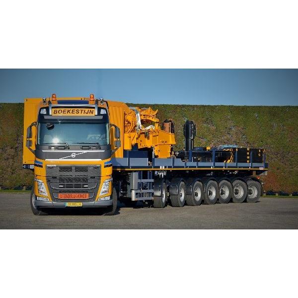 予約BOEKESTIJN 7軸 バラストトレーラー + VOLVO 6X4 トラック /TONKIN...