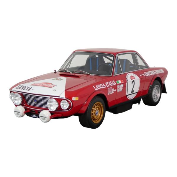 Lancia Fulvia Coupe HF 1.6 1972 レッド #2 ラリーサンレモ / T...