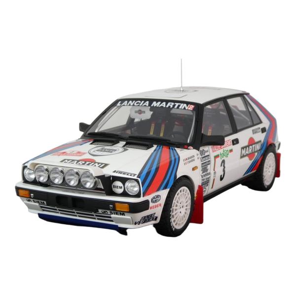 Lancia Delta HF 4WD 1987 ホワイト No.3 ラリーサンレモ 限定 / TO...
