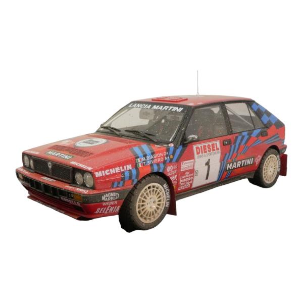 Lancia Delta HF Integrale 16V 1989 レッド No.1 TOPMAR...