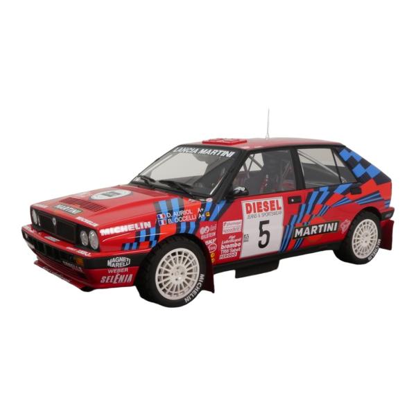 Lancia Delta HF Integrale 16V 1989 レッド #5 TOPMARQU...