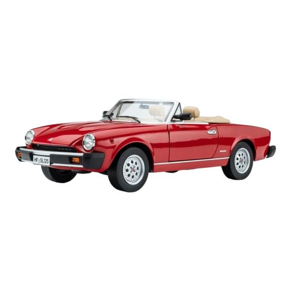 Fiat 124 Pininfarina Spider Europa カブリオレ 1982 レッド ...
