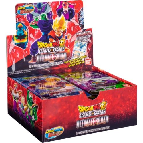 英語版DRAGON BALLドラゴンボール超 TCG ULTIMATE SQUAD ブースターボック...