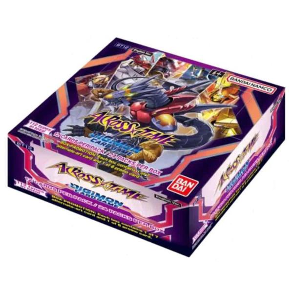 英語版DIGIMONデジモン CARD GAME ACROSS TIME ブースターボックス BT1...