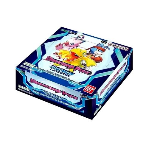 英語版DIGIMONデジモン CARD GAME DIMENSIONAL PHASE ブースターボッ...