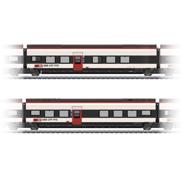 HOゲージ 鉄道模型 客車 Trix トリックス SBB RABe 501 Giruno Era V...