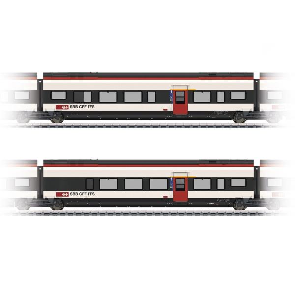 HOゲージ 鉄道模型 客車 Trix トリックス SBB RABe 501 Giruno Era V...