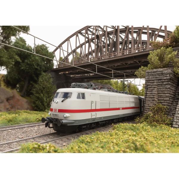 HOゲージ 鉄道模型 電気機関車 Trix DBAG BR103 IC Era VI DC DCCサ...
