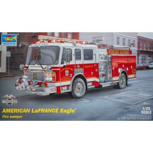 American LaFrance Eagle Fire pumper 消防車 組み立てプラモキット模型 カーモデル /Trumpeter 1/25