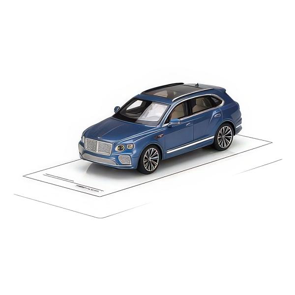 ベントレー ベンテイガ V8 ポルトフィーノブルー 2020 / TrueScale 1/43 ミニ...