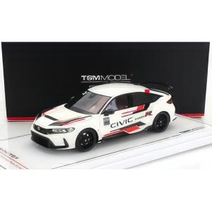 【予約】HONDA シビック タイプR 2023 ホワイト/レッド TRUESCALE 1/43