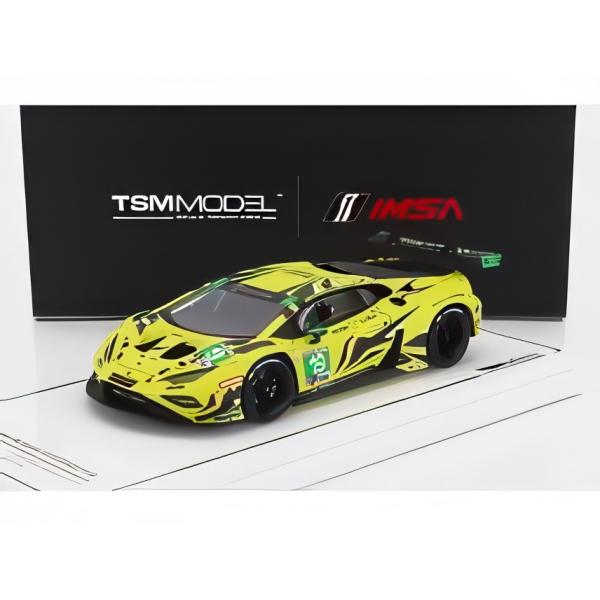 LAMBORGHINI HURACAN GT3 N 19 2023 イエロー 1/43 ミニカー