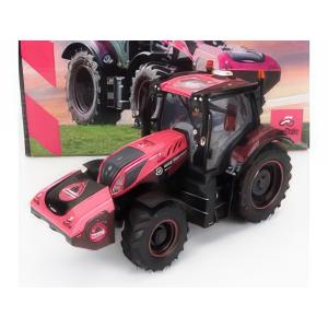 NEW HOLLAND - T6.180 TRACTOR METHANE POWER 2022 - GIRO D'ITALIA LIVERY - PINK BLACK /Universal-Hobbies 1/32 建設機械模型ミニチュア｜basque