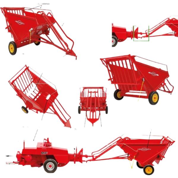 Mathiaut ストローダンプ タイプ MD 72 建設車両 / Universal Hobbie...