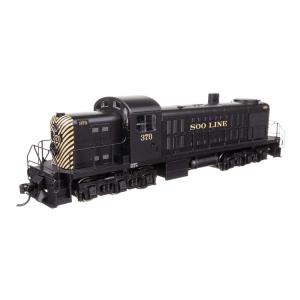 Alco RSC-2 ディーゼル機関車 スー・ライン #370 スタンダードDC / Walther...