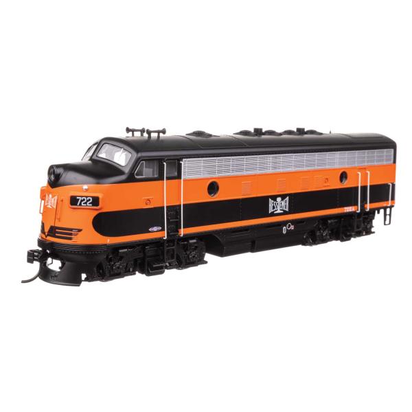 EMD F7 A-Bセット ベッセマー・アンド・レイク・エリー #722A, 722B スタンダード...