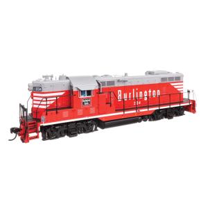 シカゴ・バーリントン＆クインシー鉄道 EMD GP7 ディーゼル機関車 #204 DCCサウンド W...