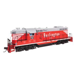 シカゴ・バーリントン＆クインシー EMD GP7 ディーゼル機関車 #213 LokSound 5 ...