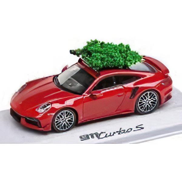 【予約】PORSCHE 911 992 TURBO S クリスマス 2023 レッド Spark 1...