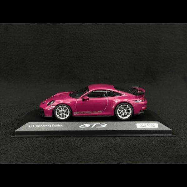 Porsche 911 GT3 992型 右H 2021 英国版 赤 1/43 Minichamps...