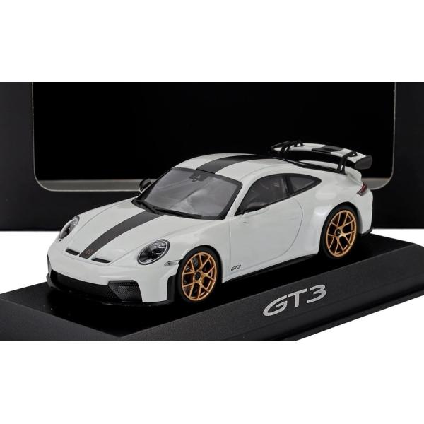 PORSCHE 911 992 2 GT3 クーペ 2024 ホワイト / Spark 1/43 ミ...